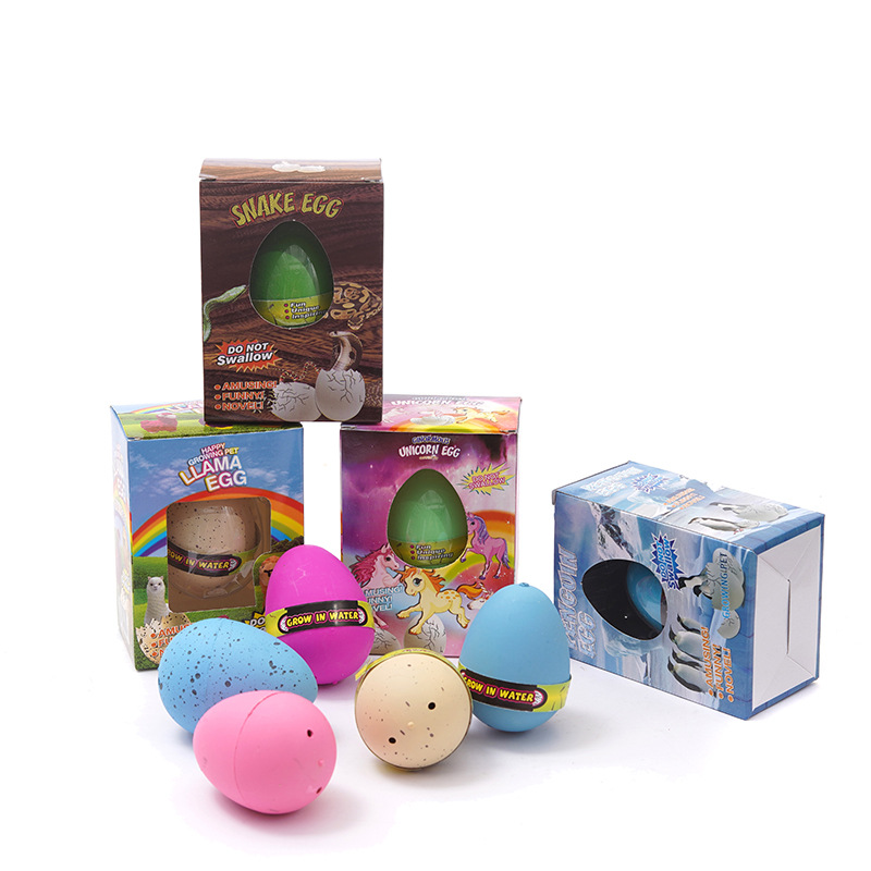 Huevo de Dinosaurio Gigante que Eclopa en Agua - Juguete Educativo para Niños (Al por Mayor)