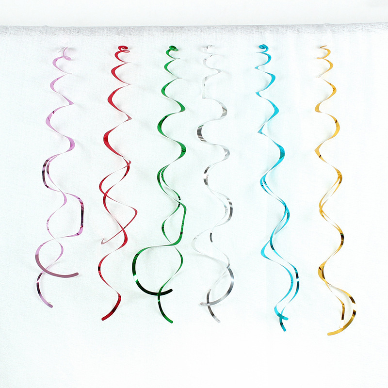 Cross into the quality vortex spiral hanging decorations pull flowers birthday party wedding celebration decoration spot wholesale