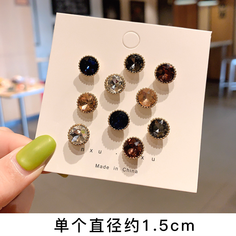 Perla anti-exposición hebilla decoración mini linda cara sonriente broche mujer escote pin ropa fija ramillete Accesorios