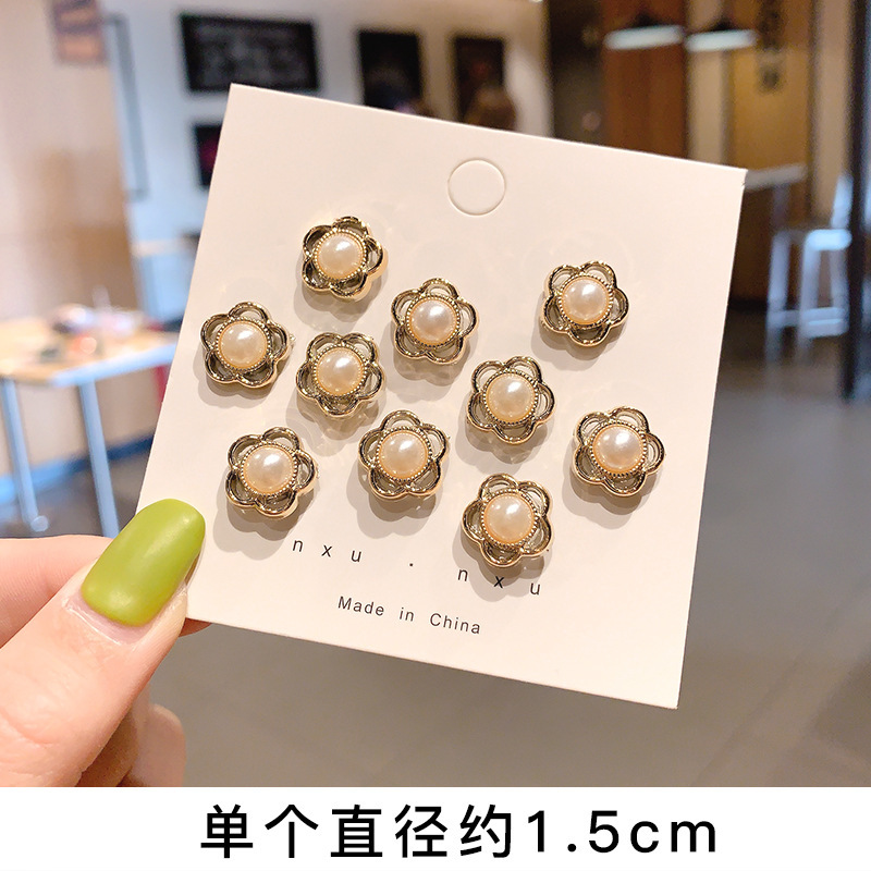 Perla anti-exposición hebilla decoración mini linda cara sonriente broche mujer escote pin ropa fija ramillete Accesorios