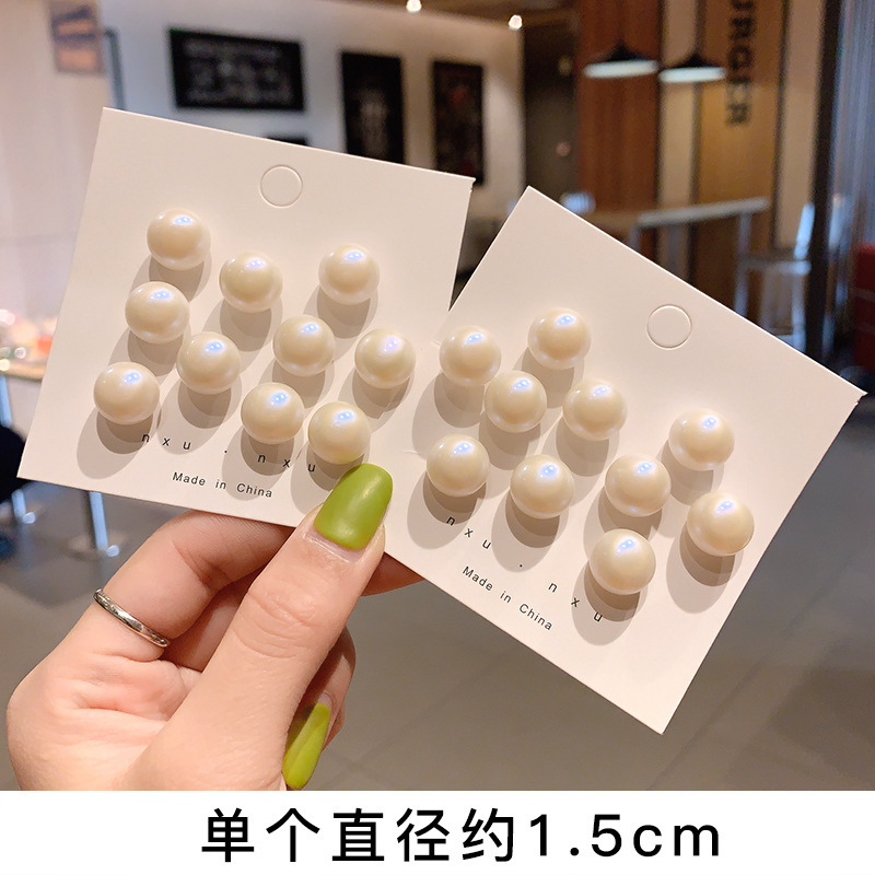 Perla anti-exposición hebilla decoración mini linda cara sonriente broche mujer escote pin ropa fija ramillete Accesorios