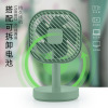 Desktop desktop USB charging small fan mini shaking head 3 stalls mute fan dormitory office student bedside