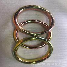 廠家直銷鍍彩鋅八角墊橢圓墊金屬環高壓RJ法蘭連接環墊DN型