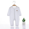 Children's thin summer cotton bodysuit, pijama, long sleeve