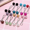 Brooch, fashionable accessory, scarf from pearl, pin, suitable for import