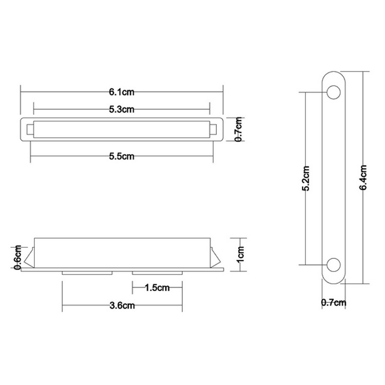 Puerta de gabinete oculta succión fuerte magnético ABS magnético gabinete táctil de succión magnética armario imán magnético Puerta de succión táctil grano puerta hebilla