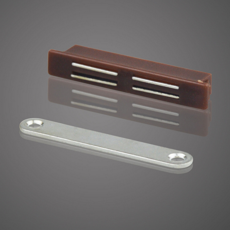 Puerta de gabinete oculta succión fuerte magnético ABS magnético gabinete táctil de succión magnética armario imán magnético Puerta de succión táctil grano puerta hebilla