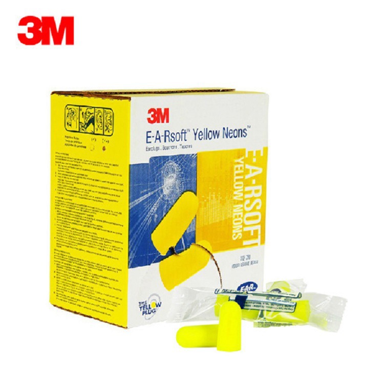 3M Eagic 312-1250 sound insulation anti-noise prevention earplugs Sleeping and sleeping professional men and women, silence, mute noise reduction learning