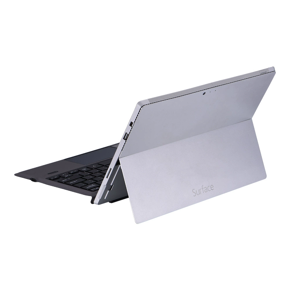 Bluetooth keyboard compatible with Surface Pro3/4/2017/5/6/7/7+, rechargeable, dark gray