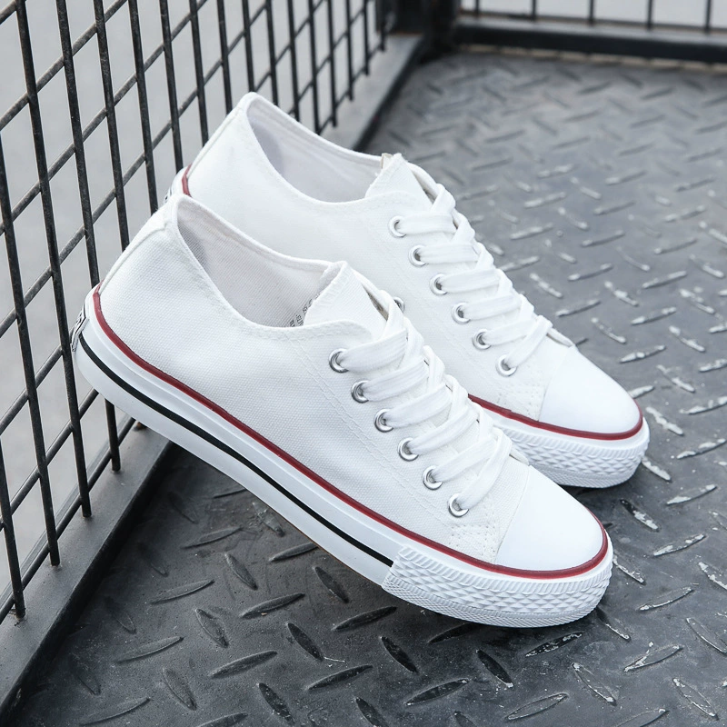 Кроссовки Canvas High-Spring в корейском стиле, размерные диапазоны 35–47, легкие дышащие