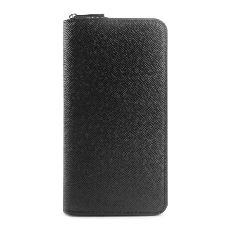 Cross-border Cloth Saffiano Long Men's Wallet Fashionable Zipper 60017 Japanese Wallet for Women Cross-border Cloth Saffiano Long Men's Wallet Fashionable Zipper 60017 Japanese Wallet for Women