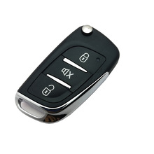433.92MHA金属3键汽车钥匙遥控 高档外壳 用于汽车防盗器学习型