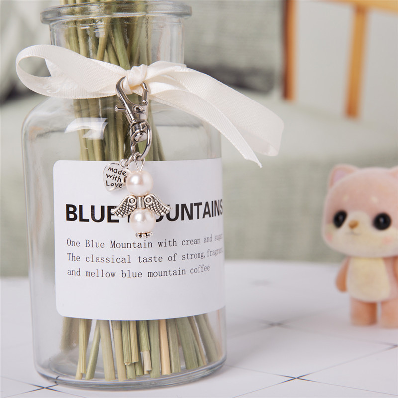 Creativo Ángel DE LA Guarda llavero decoración de la boda regalo alas de Ángel Bebé bautismo comunión regalo del partido