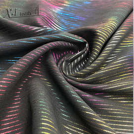 厂家烫金雪纺面料 时尚服装连衣裙面料头巾面料批发多款可选