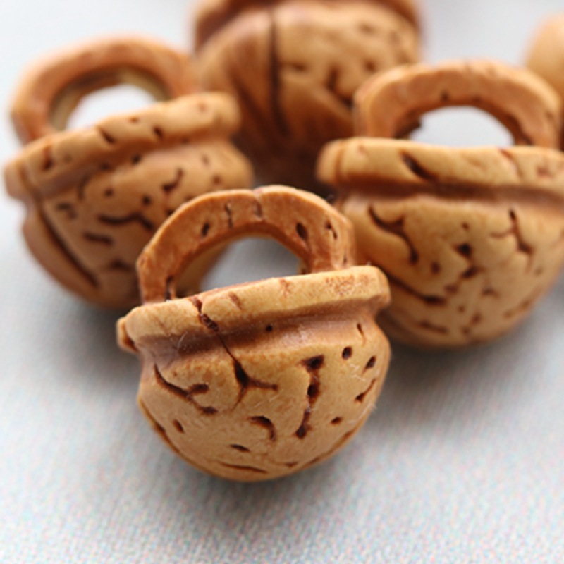 桃核彫刻揺りかご蓮花腰鼓編ブレスレットアクセサリー素材ビーズアクセサリーメーカー卸売り|undefined