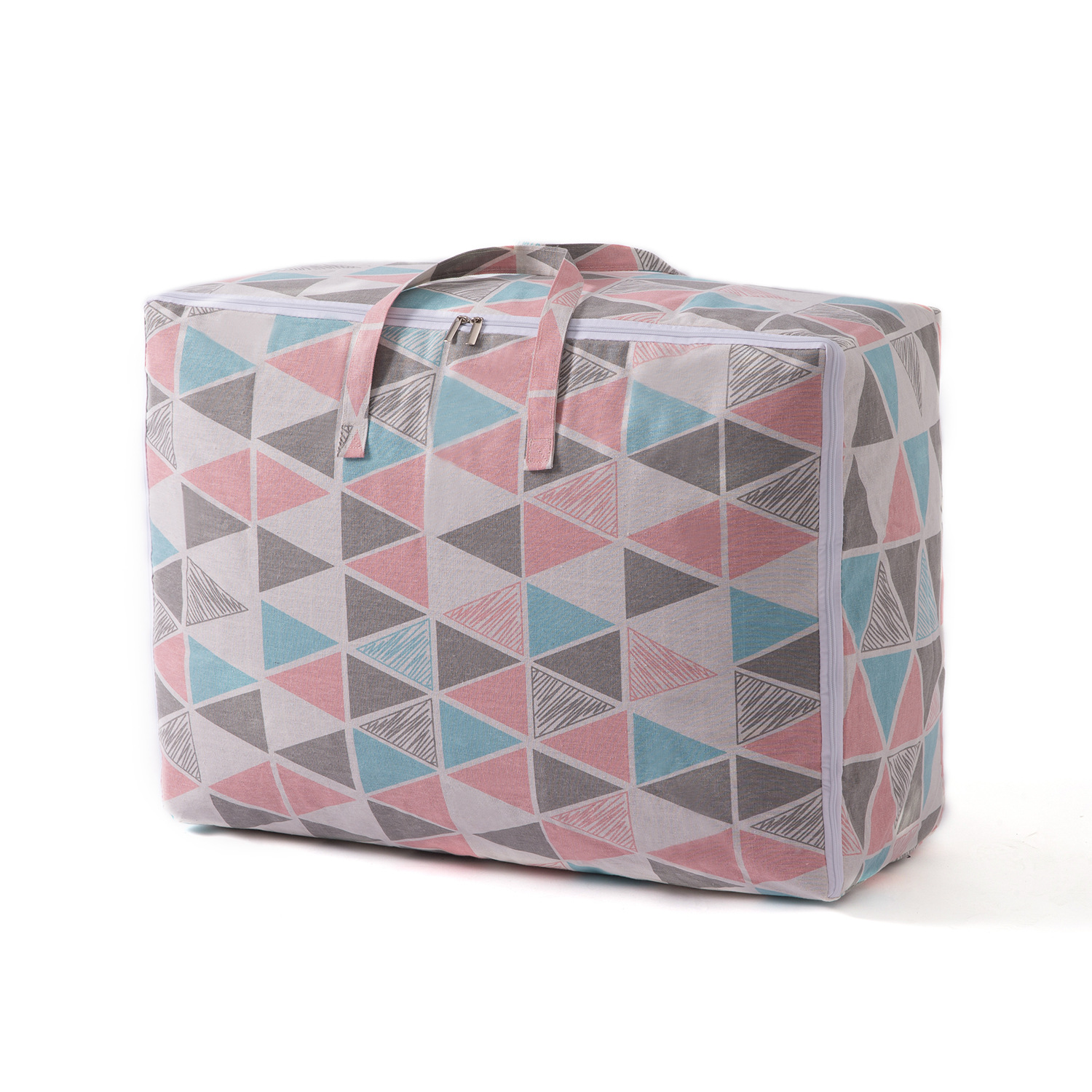 En stock bolsa de almacenamiento de edredón de algodón lavable algodón y lino hogar edredón de algodón bolsa de almacenamiento bolsa móvil bolsa de edredón engrosada a prueba de polvo