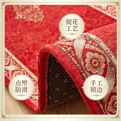 European-style kitchen polyester doormat long strip absorbent oil-absorbent mat, home use anti-slip anti-oil stain-resistant foot mat kitchen rug