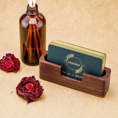 源头工厂创意个性台式商务名片夹 厂家定做办公室名片座名片收纳|ms