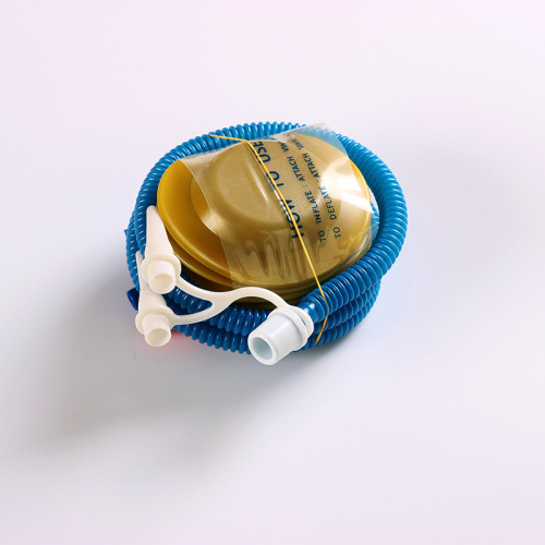 Household portable balloon swimming ring with large mouth and foot pump children's toy rubber ball air pump big foot pump