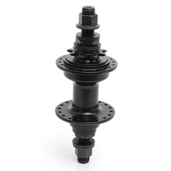 自行車表演車高強度鋁合金花鼓14軸4培林潤滑後軸皮3632孔9齒88響