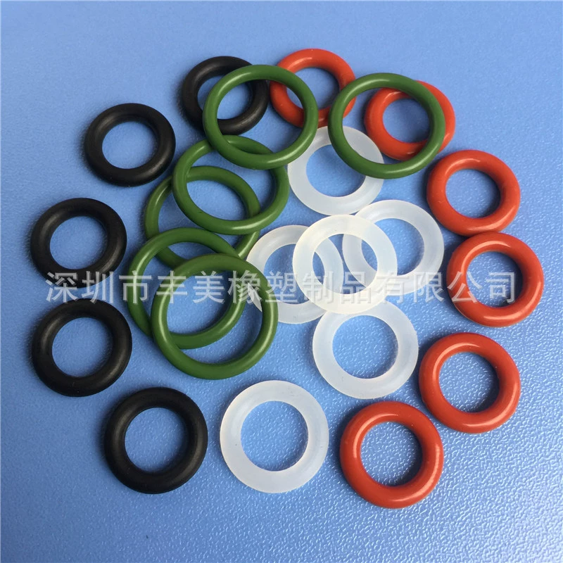 Пищевой прозрачный красный силиконовый уплотнительное кольцо для защиты окружающей среды черный Дин Цин NBR каучук Фтор каучук водонепроницаемый уплотнительное кольцо
