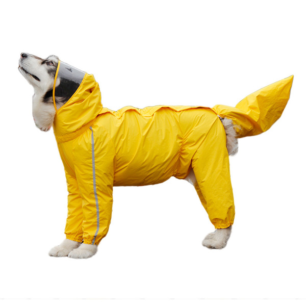 Waterproof retroreflective solid color raincoat