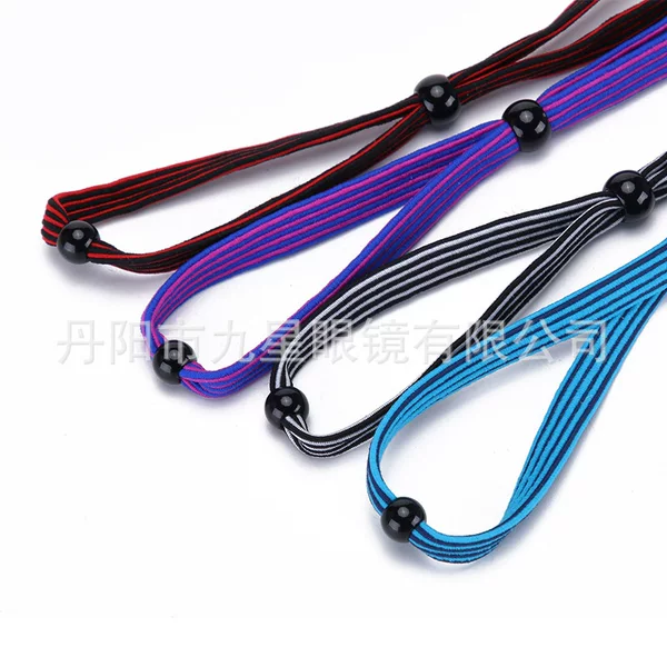 New Versatile Eyeglass Chain, Fashionable, Stretchable, Non-Slip Eyeglass Cord, Labor Protection Anti-Lost Eyeglass Strap, Production and Wholesale