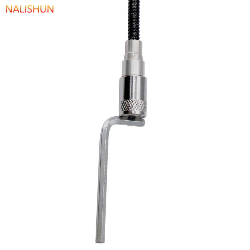 Varilla de succión de imán fuerte varilla de succión flexible herramienta de reparación de automóviles dispositivo de recogida varilla de succión de tornillo con varilla de succión ligera
