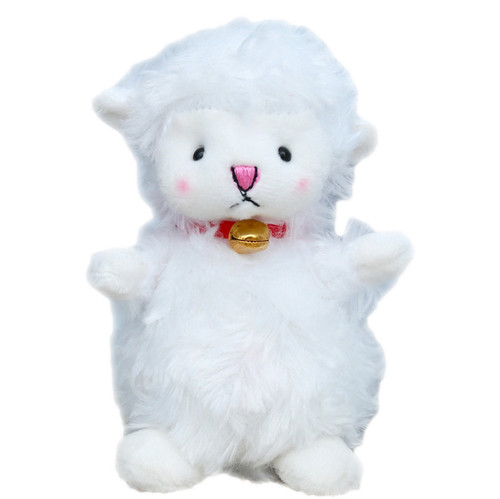 Internet-famous little sheep pendant, small lamb plush toy, keychain, Japanese-style cute sheep doll, bag charm, plush toy
