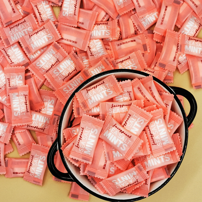 바다 소금 복숭아 맛 민트