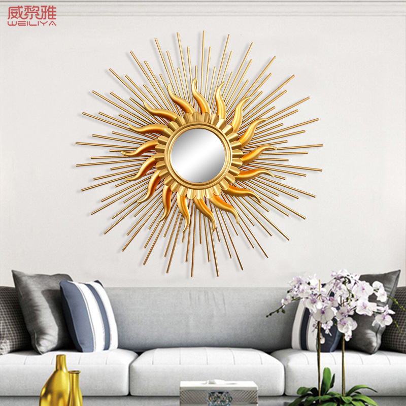 Iron Sunglasses Wall Hanging Metal Wall Decoration Bedroom Entrance Living Room Home Sofa Background Wall Wall Decorations