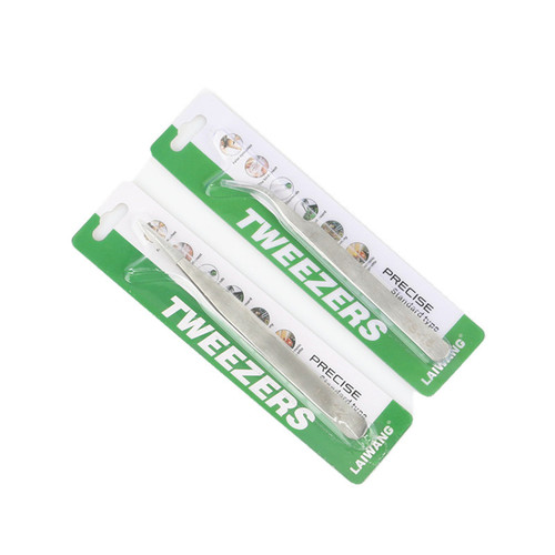 Thickened tweezers, stainless steel bird's nest hair picking tools, three-piece set, artifact clip, hair clip, filter filter set wholesale