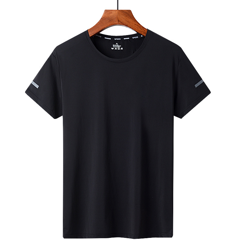 Sports brand clothing inventory clearance men's short sleeve T-shirt foreign trade quick-drying clothes T-shirt stall cheap processing