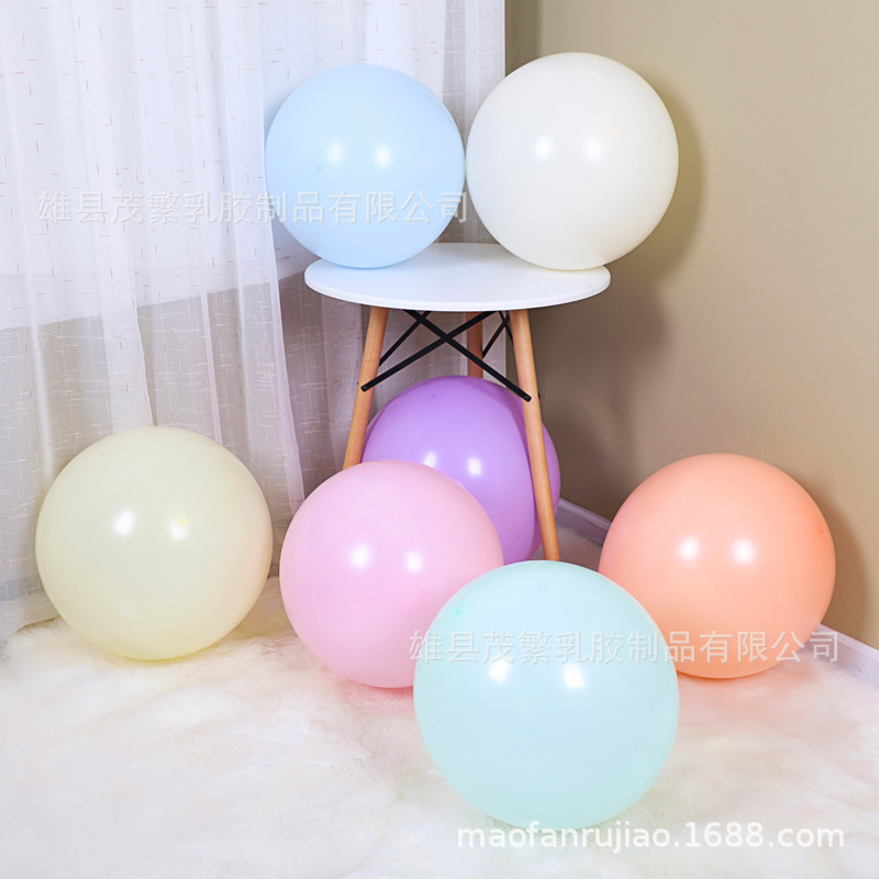 Factory wholesale 18 inch big round balloon birthday party wedding decoration balloon celebration layout lift-off blasting balloon