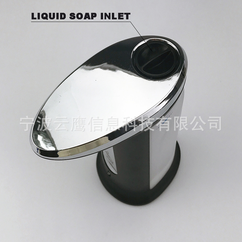 [Yunying] dispensador de jabón inducción alcohol gel líquido tipo gota lavado teléfono móvil capacidad 400ml al por mayor image 3