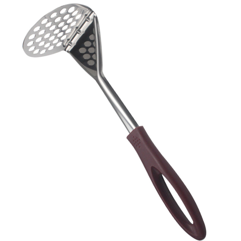 Stainless steel dishes, shovel potato, spoon, cooking tools, kitchen tools to make delicious potato puree purple potato puree utensils 5