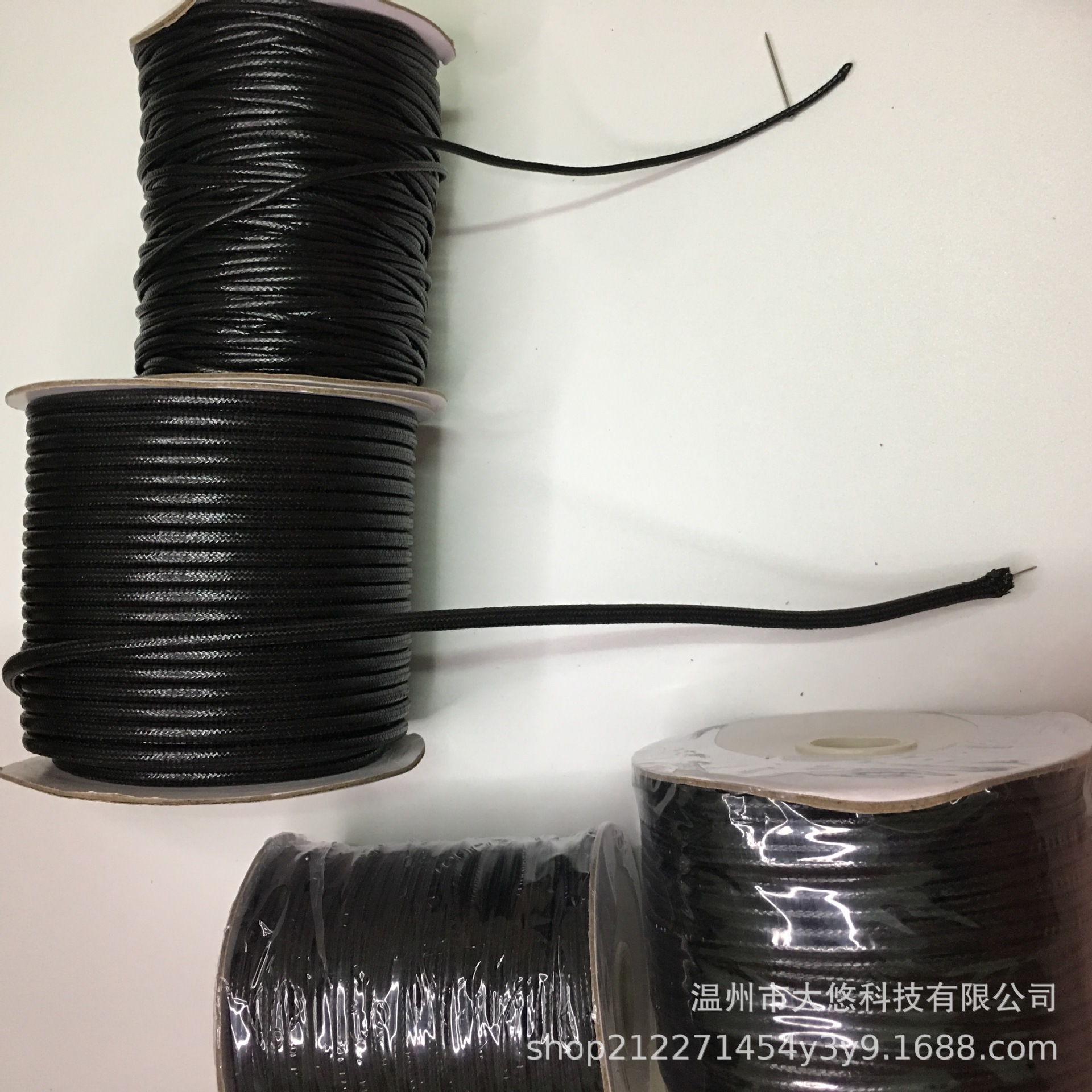 韩国蜡线PU皮质线橡胶挂件线皮革绳项链手链挂坠编织绳批发绳子