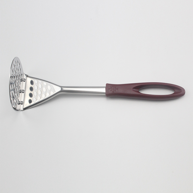 Stainless steel dishes, shovel potato, spoon, cooking tools, kitchen tools to make delicious potato puree purple potato puree utensils 3