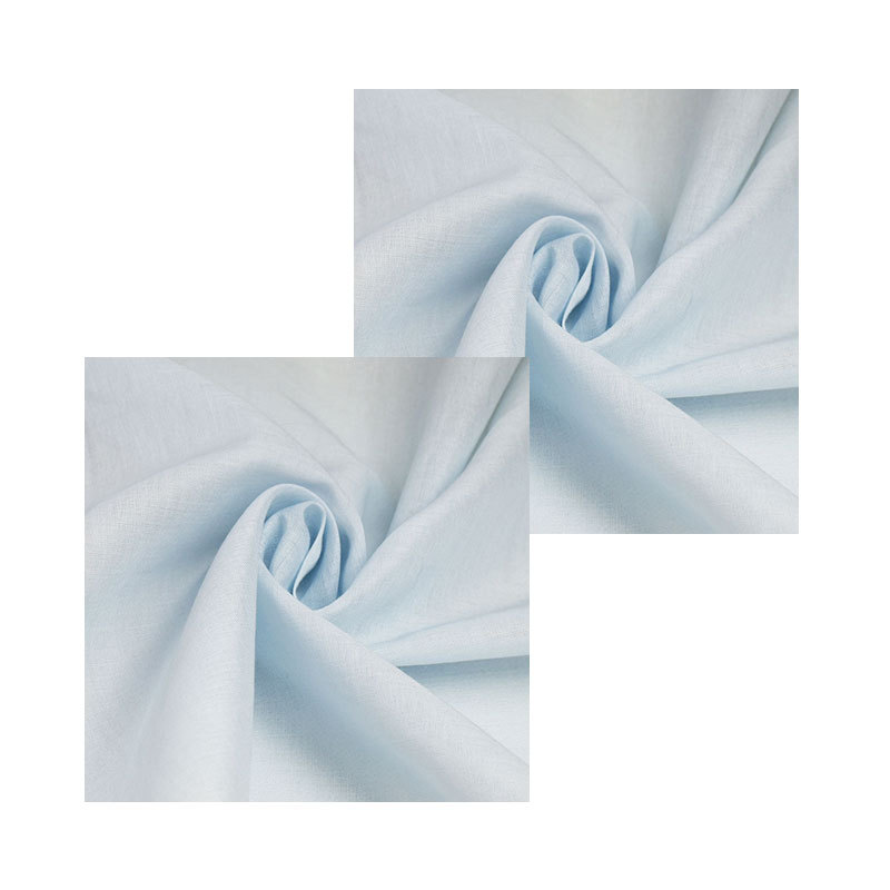 纯棉圆领半袖衬衫 女新款春夏季连衣裙布料 男装长短袖T恤面料