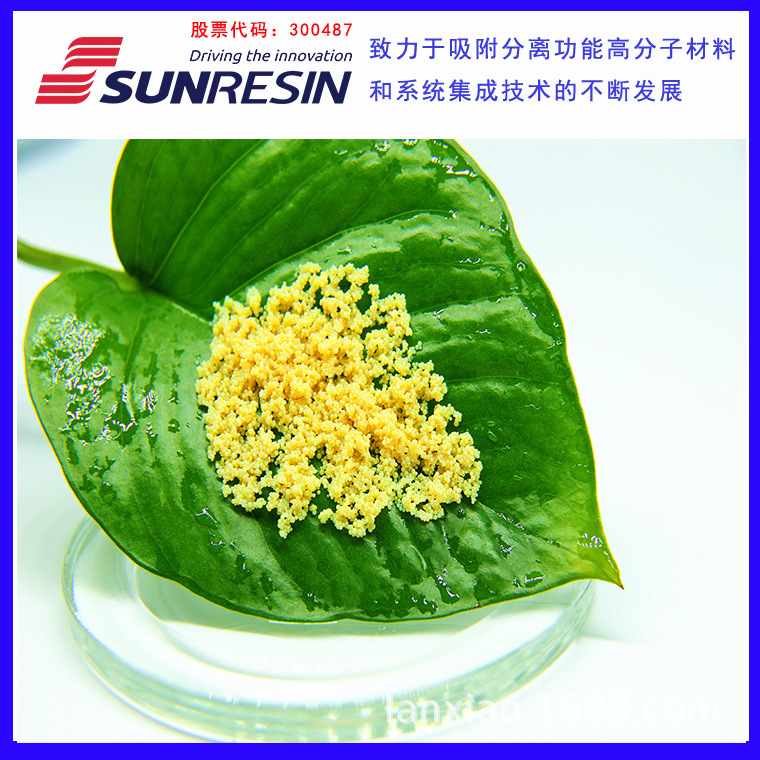 葡萄籽原花青素越橘花青素银杏提取物等提取物的提取分离吸附树脂