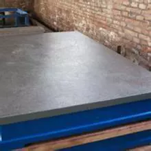 Платформа осмотра чугуна изготовителя измеряя заварку Т-слота скрайбинг осмотр плоской плиты наложенным расчетом на доставке