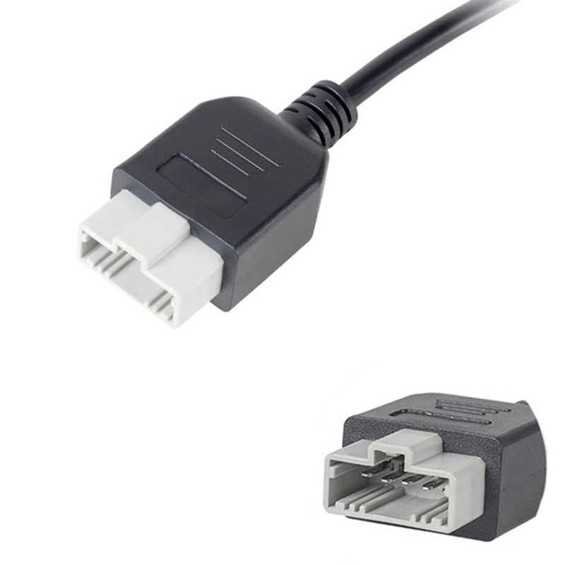 适用于本田5针至16针OBD2汽车诊断连接线