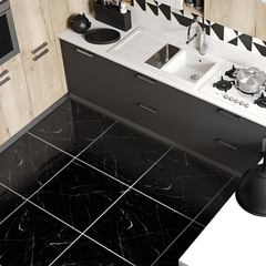 3D PVC Wall Sticker Imitating Marble, Waterproof and Moisture-Proof Wall Background Decor Tile Sticker Self-Adhesive