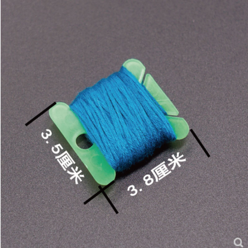 クロスステッチ糸巻き板 刺繍糸残り糸整理板 刺繍道具アクセサリー プラスチック透明糸巻き板 手芸用|undefined