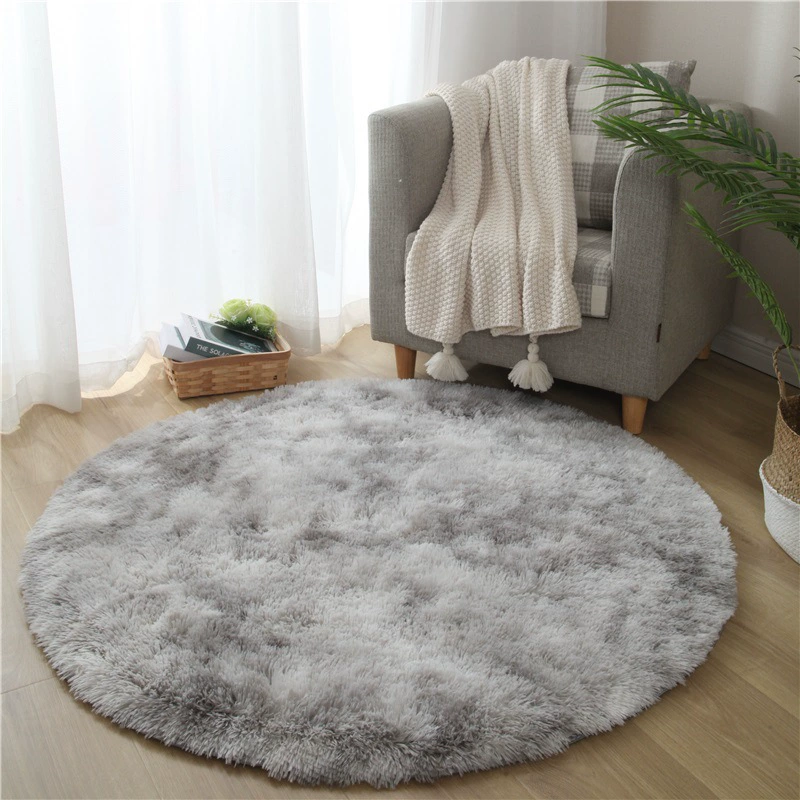 Заводская оптовая продажа INS Nordic Gradient Round Dyeing Dye Cushion Cushioning Basket Chair Cushion Home Living Room Dyeing Cushion