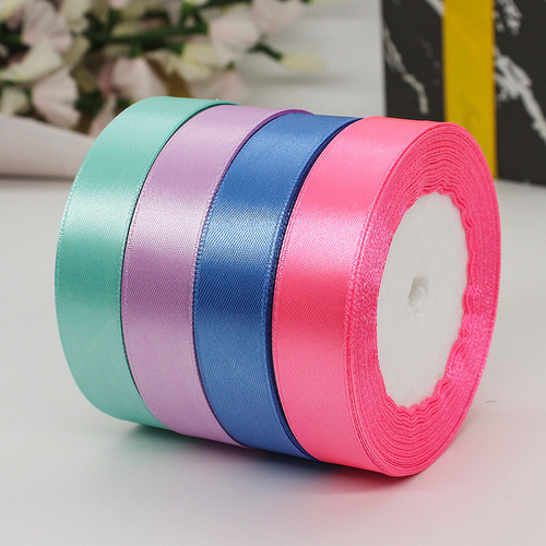 Manufacturer wholesale 2cm cake ribbon gift packaging ribbon wedding decoration wedding candy box handbag ribbon ribbon