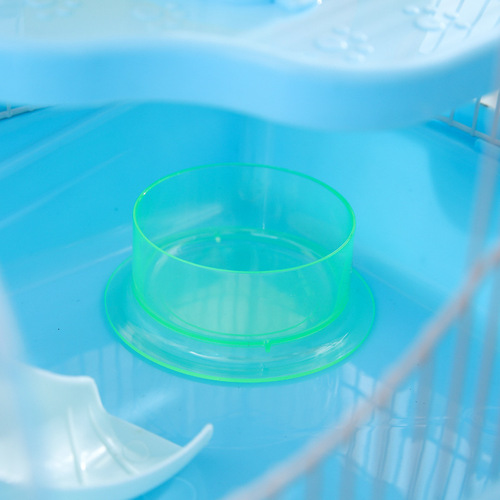 Hamster golden bear cage large magic fairy castle golden bear cage luxury double-story villa hamster supplies