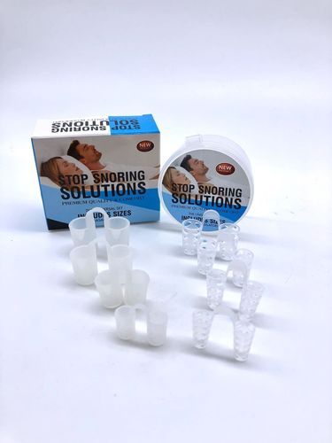 Silicone Air Breathing Nasal Clip Set of 8 for Snoring Prevention and Improved Sleep