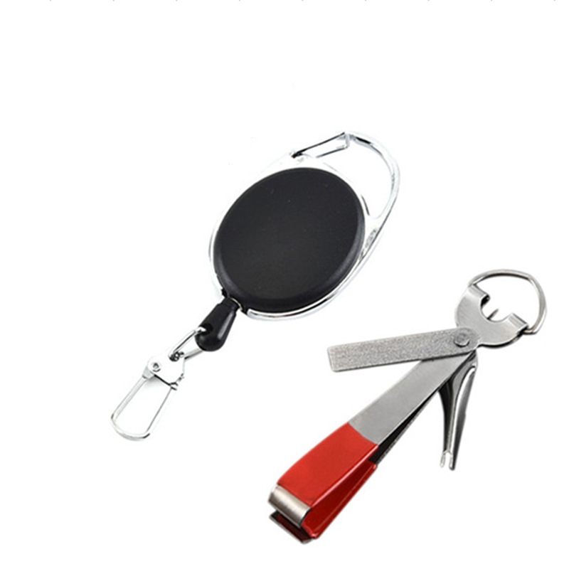 Venta al por mayor de la fábrica suministros de pesca al aire libre alicates de pesca tijeras de línea de pesca de roca multifuncional 4-en-1 tijeras de hilo