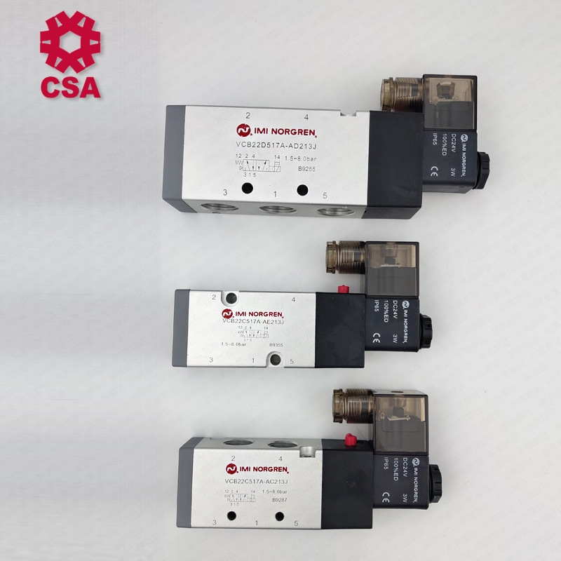 群达工业英国IMI Norgren诺冠电磁阀VCB22C517A-AE213J订货8-12周